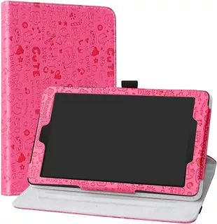 Funda Para Tablet Alcatel Joy Tab / Alcatel 3t 8 - Rosa