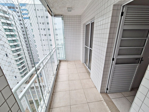 Apartamento 2 Dormitórios, Suíte, Sacada Envidraçada, Garagem, R$ 370 Mil, Em Praia Grande, Ap1390