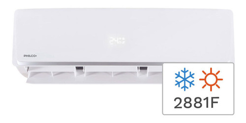 Aire acondicionado Philco split frío/calor 2881 frigorías blanco 220V - 240V PHS32HA3AN