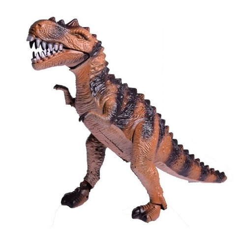 Imagen 2 de 5 de Dinosaurio T-rex Con Luz Sonido Y Movimiento El Duende Azul