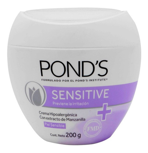 Crema Facial Pond's Sensitive 200 Gr
