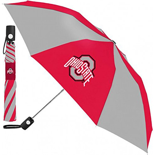 Paraguas Ohio State Buckeyes - Plegable Automático