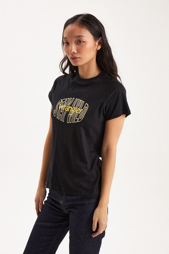 Remera Mujer Wrangler Stay Wild Ss