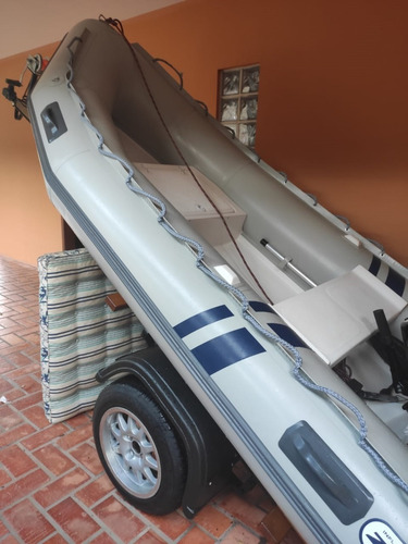 Imagem 4 de 5 de Bote Zefir F380 Mercury 30hp Conj 2020