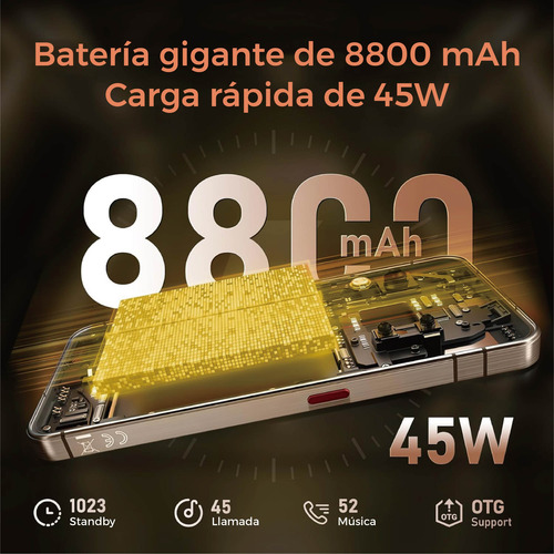 Oukitel Wp200 Pro 24+48gb/1tb Celulares Resistentes Dual Sim