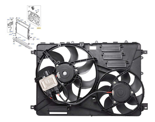 Eletroventilador Discovery Sport 2014-2023