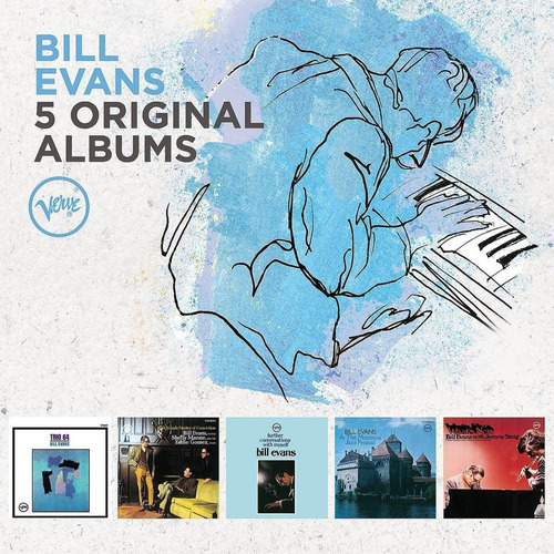 Bill Evans - 5 Original Albums - Box 5 Cds Nuevo