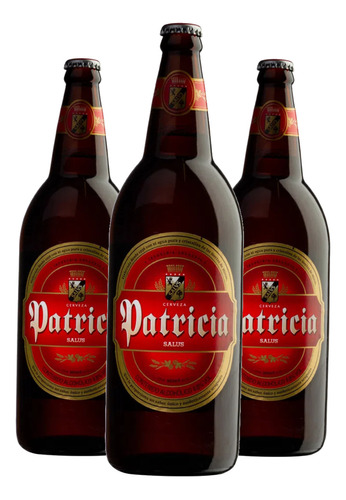 3x Cerveja Uruguaia Patricia 960ml