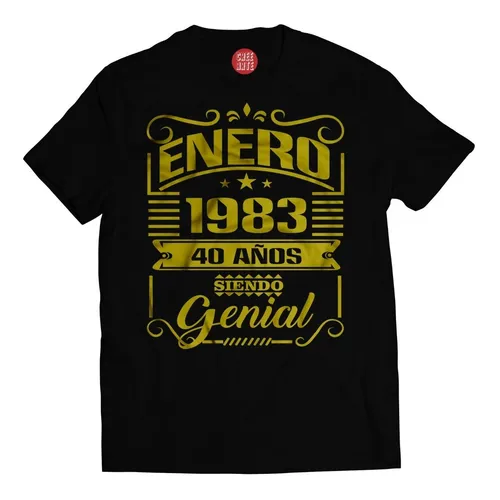Playera 40 años siendo genial hotsell
