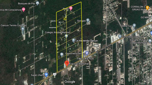 Terreno Ecológico Con Luz, Venta De 2,250 M2, El Ramonal, Cancún-mérida