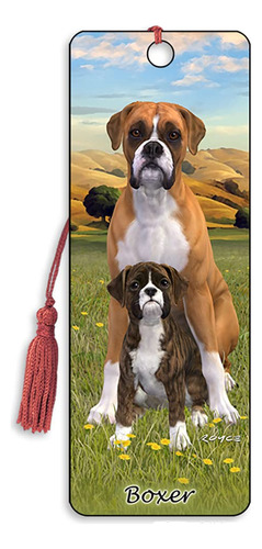 Marcapaginas 3d Royce Puppy Dog - De Artgame Boxer