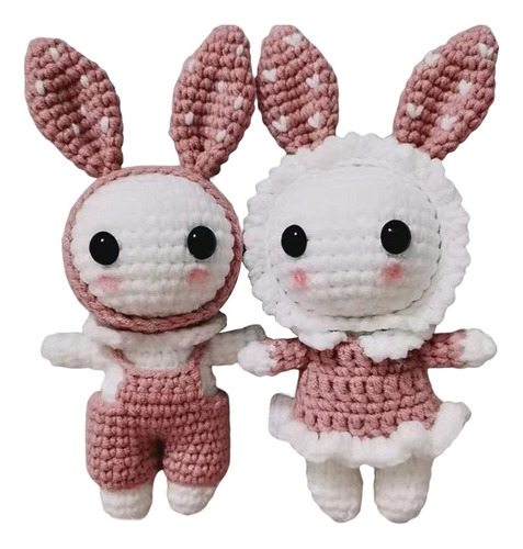 Kit De Ganchillo Conejo Crochet Craft Set Juguete De Tejer A