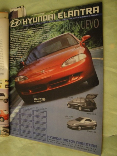 Publicidad Hyundai Elantra Año 1997
