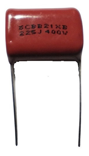 Capacitor 2.2 Uf 400 V Polyester 22x15x7 Mm