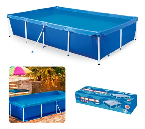 Piscina Mor Retangular Estruturada Standard 3000 Lts