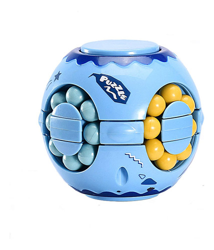 Fidget Ner Bean Infinity Cube, 2 En 1, Giratorio, Para Alivi