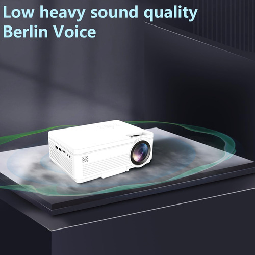 Proyector Bluetooth De Yleegs Mini Proyector 1080p Proyector