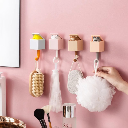 Ganchos Autoadhesivos Para Colgar En La Pared Con Dibujos An