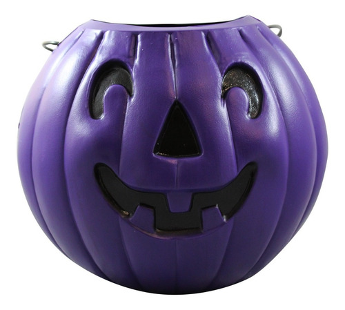 Calabaza Morada Para Halloween Grande