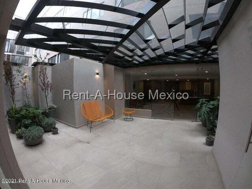 Renta De Departamento Sin Amueblar En San Rafael A 4 Cuadras De Reforma Rg 25-3350