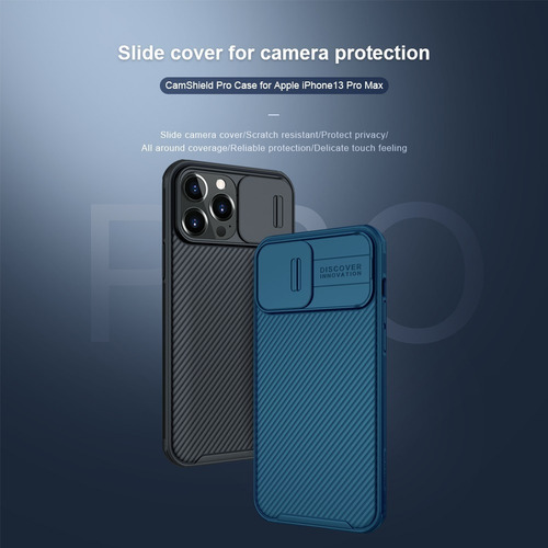 Imagem 4 de 9 de Capa Case Nillkin Camshield Pro - iPhone 13 Pro Max (6.7)