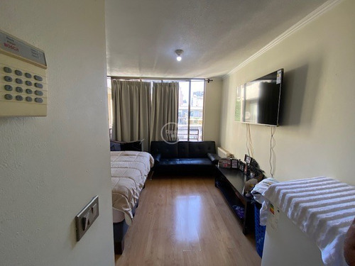 Departamento En Venta De 1 Dorm. En Santiago