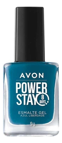 Avon - Power Stay - Esmalte Gel - Diversas Cores Cor Azul Liberdade