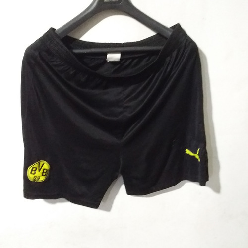 Short De Juego Borussia Puma Original Negro Talle Xl