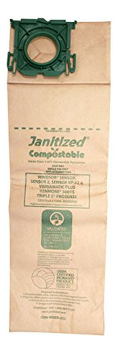 Janitized Com-wisen-4(5) Compostable Paper Premium Replaceme (Reacondicionado)