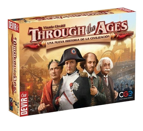 Juego De Mesa - Through The Ages - Español - Devir