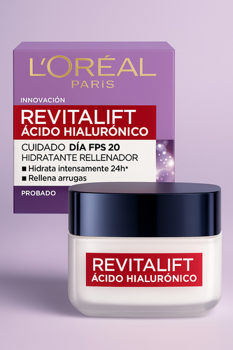 Combo Revitalif Loreal X5 Rutina Facial Antiarrugas