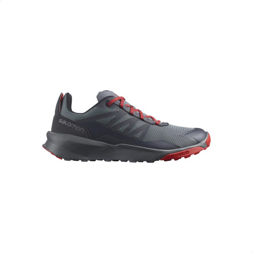 Tênis para masculino Salomon Patrol cor cinza/vermelho - adulto 40 BR