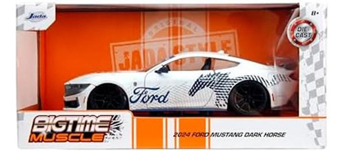 Big Time Muscle 1:ford Mustang Gt Dark Horse Coche Fundido A