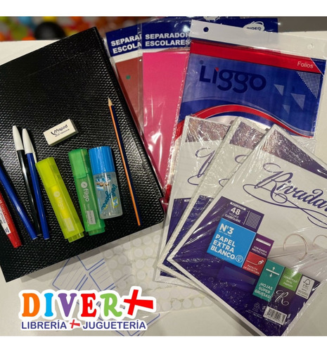 Kit Escolar Secundaria 18 Productos
