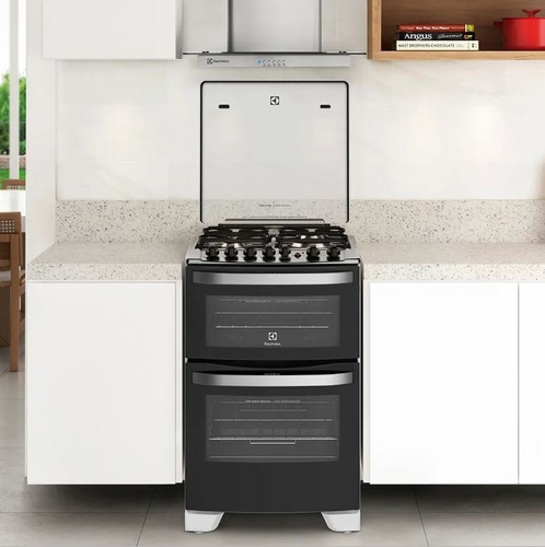 Imagen 6 de 6 de Cocina Electrolux Doble Horno 56 Deb