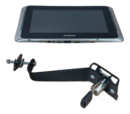 Kit 11 Suporte Tablet Fixo Com Fixação Parafuso Cor Preto