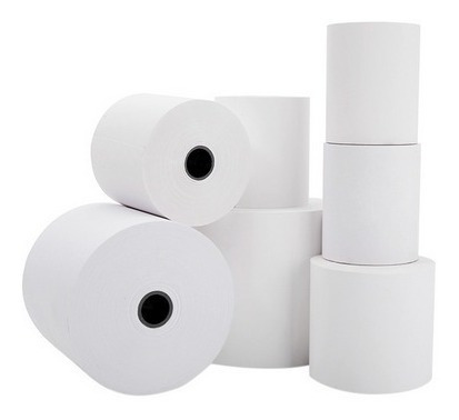Imagen 4 de 4 de Rollo Papel Térmico Factura Electrónica Y Pago Servicio 57mm