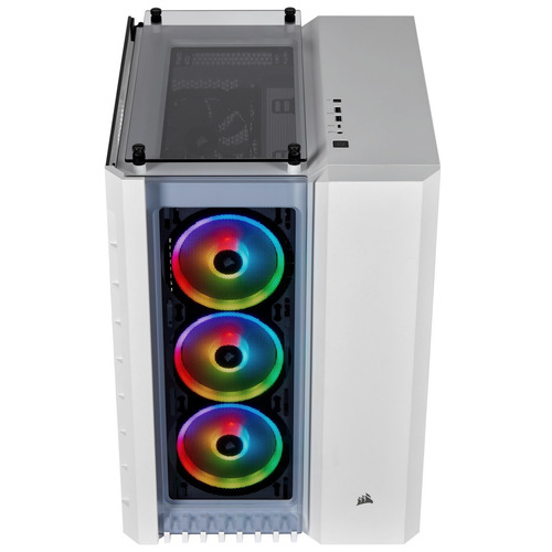 Gabinete Gamer Corsair Crystal 680x Atx Blanco Delta