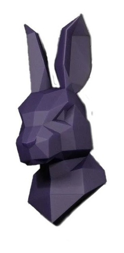 Conejo Busto _ Rabbit Wall Craft Papercraft Papel Paper Pdf