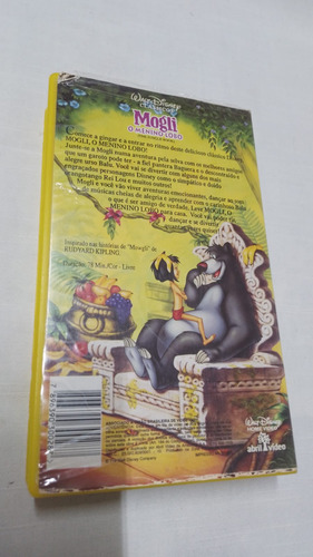 Vhs Mogli - O Menino Lobo - Dublado ( 21275 ) (Usado)