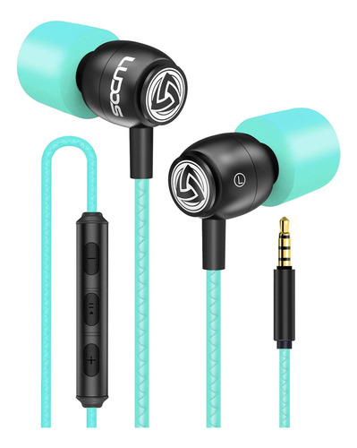 Auriculares Ludos Clamor In Ear Turquesa