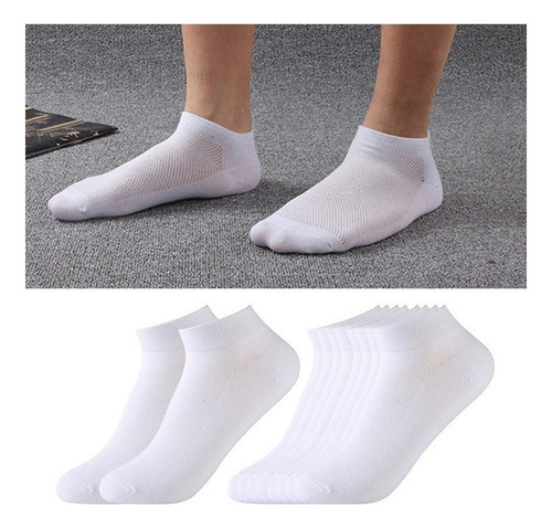 Lote 100% Algodón Malla Tobillera Calcetines Casuales Todos