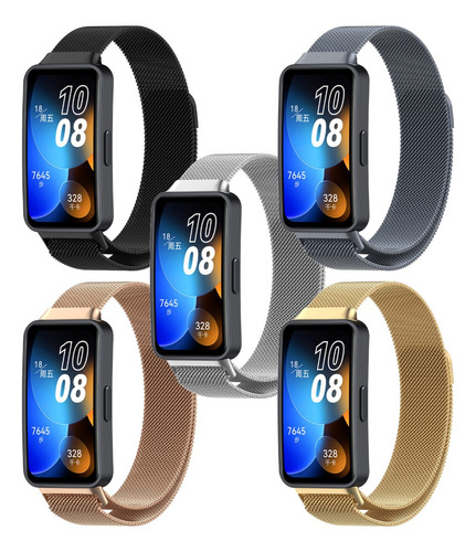 Correa Pulsera Manilla Metálica Para Huawei Band 8