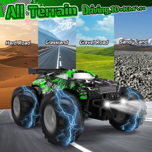 Coche Rc Hielse 1:20 10kmh Led 2 Motores 2.4ghz Recargable