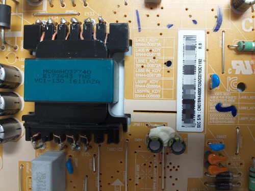 Tarjeta Fuente Para Pantalla Samsung Un55k6500af (Usado)