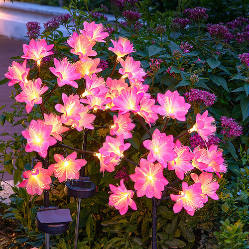 Lámparas Solares Led Para Jardín, Flores Y Césped, 3 Unidade