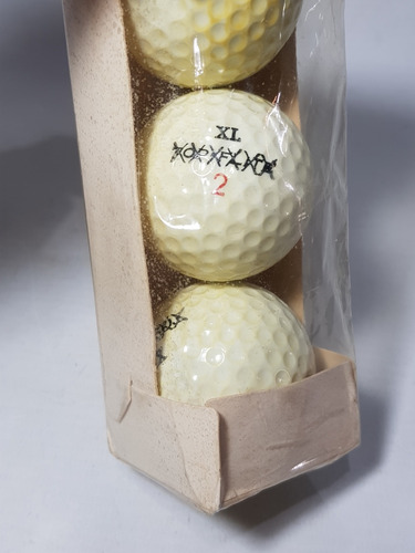 Imagen 4 de 5 de Antigua Caja De Pelotas Golf Top Flite N° 2 Mag 59052