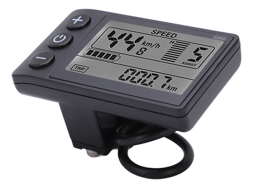 Bicicleta Eléctrica Pantalla Lcd S866 Medidor 24 V 36 V 48 V