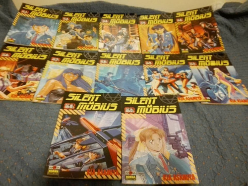 Silent Mobius Los 12 Mangas Norma Editorial