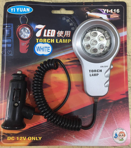 Luz Interior De 7 Leds Para Auto 12 V Oferta!